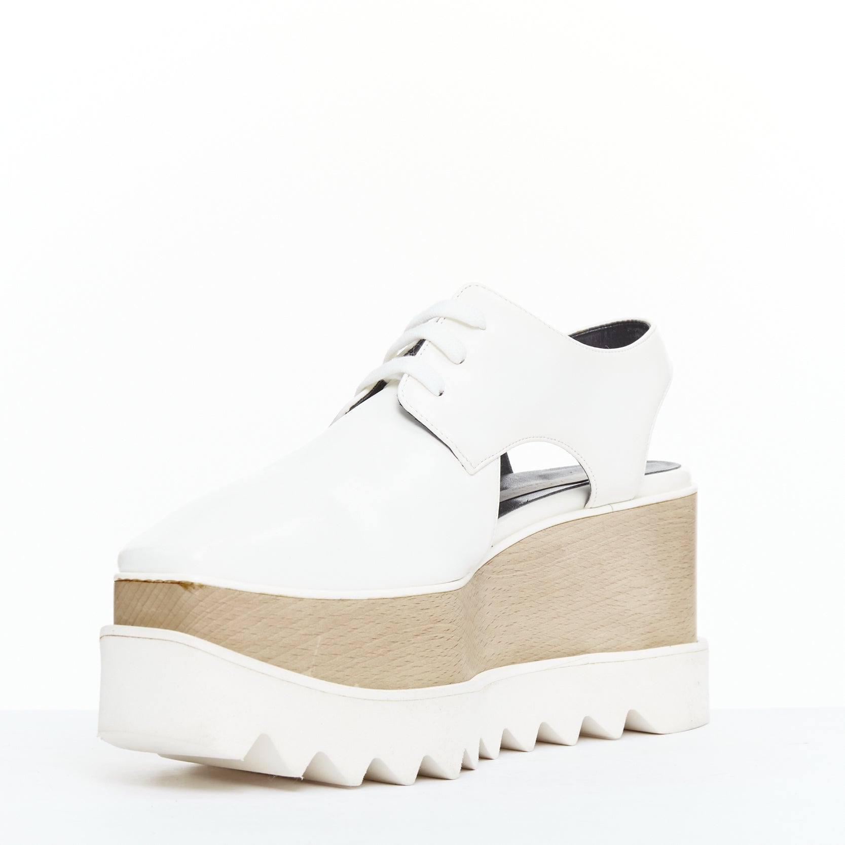 Women's Stella Mccartney Leather Platform Flats