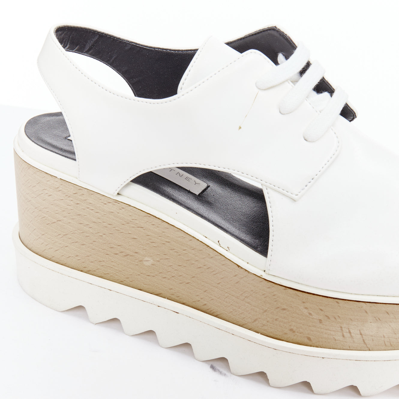 Women's Stella Mccartney Leather Platform Flats