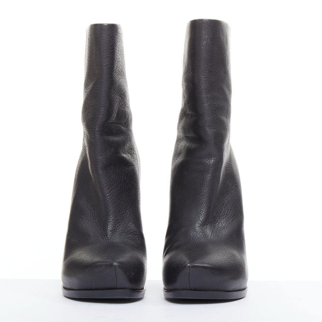 Women's Lanvin Leather Stiletto Ankle Boots