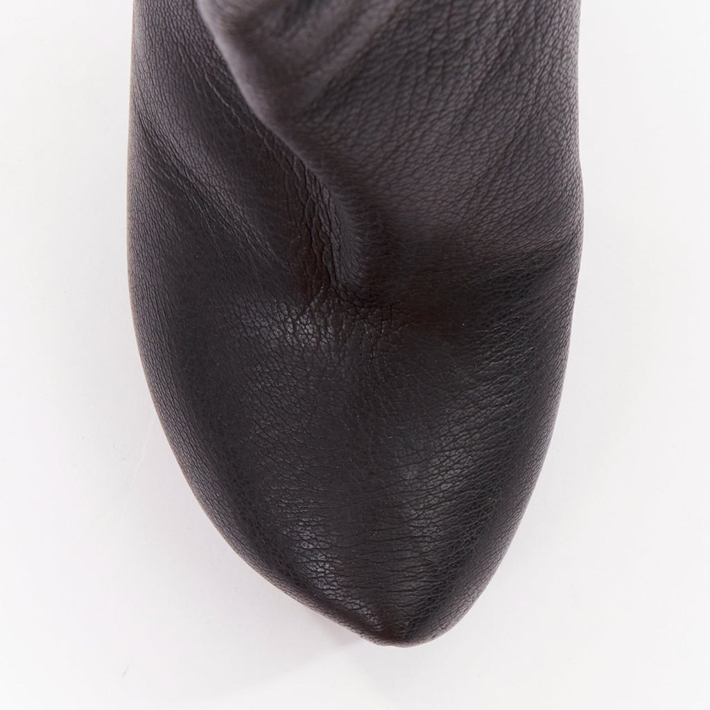 Women's Lanvin Leather Stiletto Ankle Boots