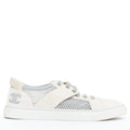 Women's Chanel Mesh Suede Panel Sneakers