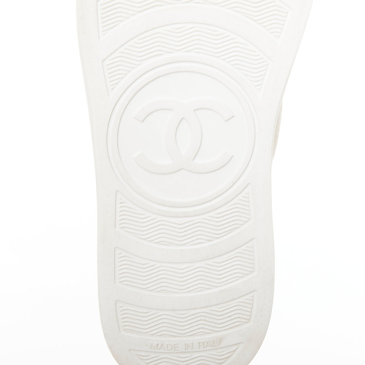 Women's Chanel Mesh Suede Panel Sneakers