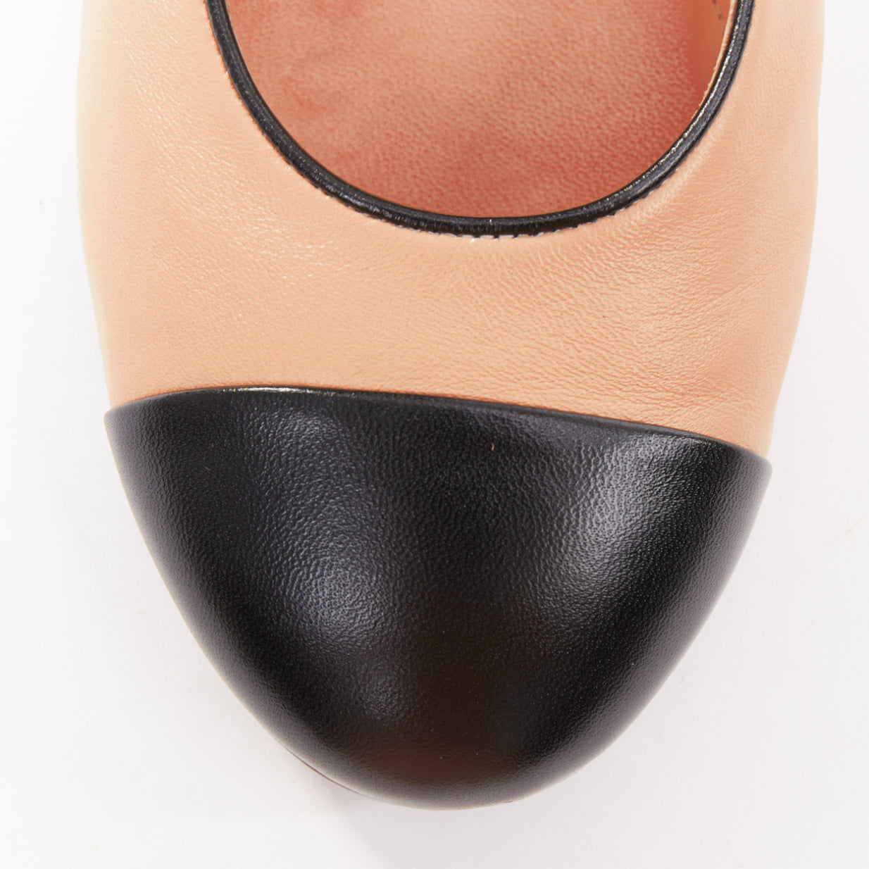 Women's Chanel Lambskin Leather Ribbon Flats