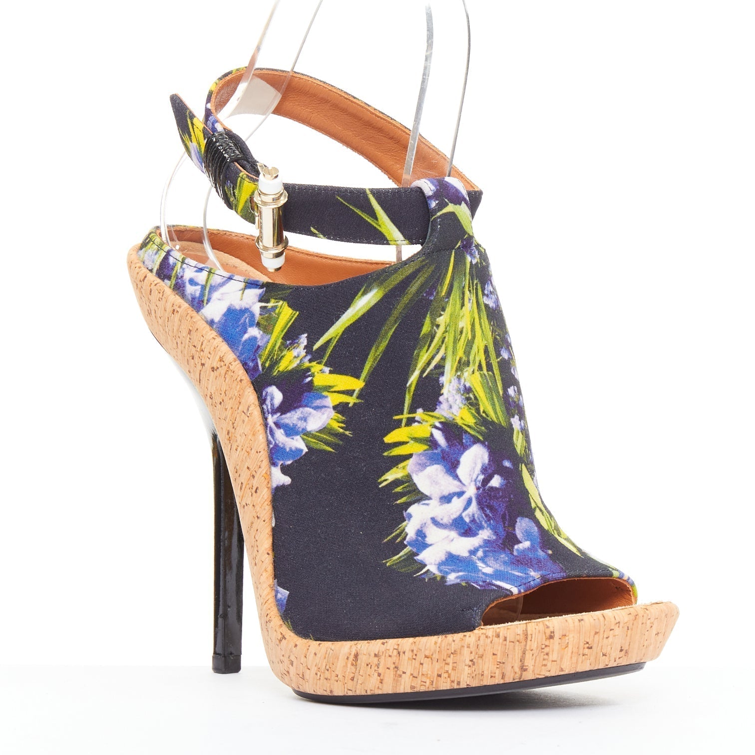 Women's Givenchy Canvas Cork Heels
