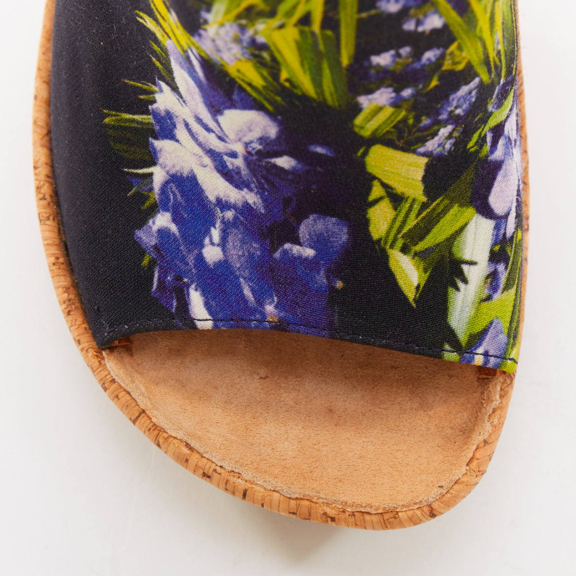 Women's Givenchy Canvas Cork Heels