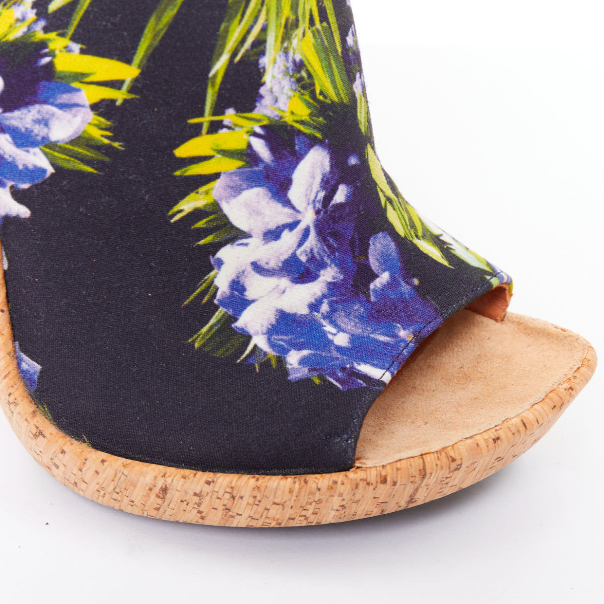 Women's Givenchy Canvas Cork Heels