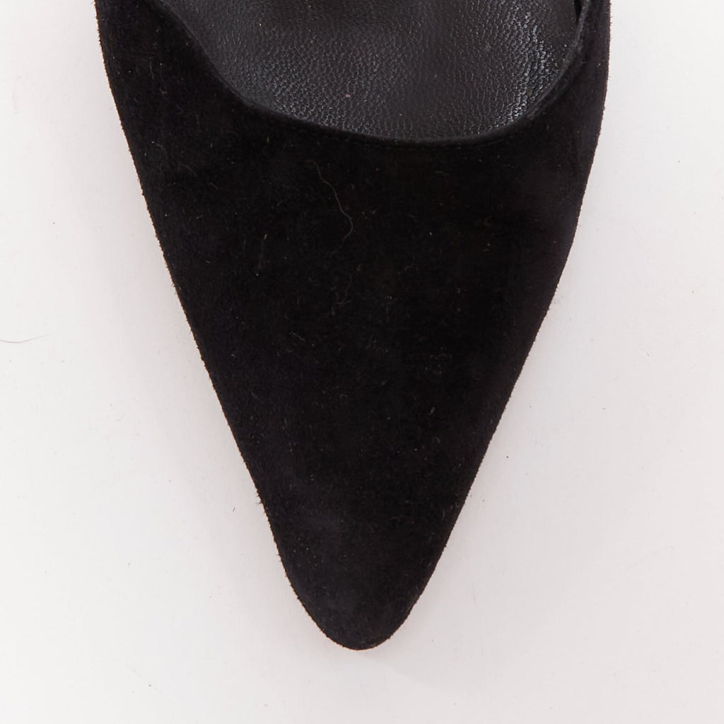 Women's Gucci Tom Ford Suede ID Plate Pumps