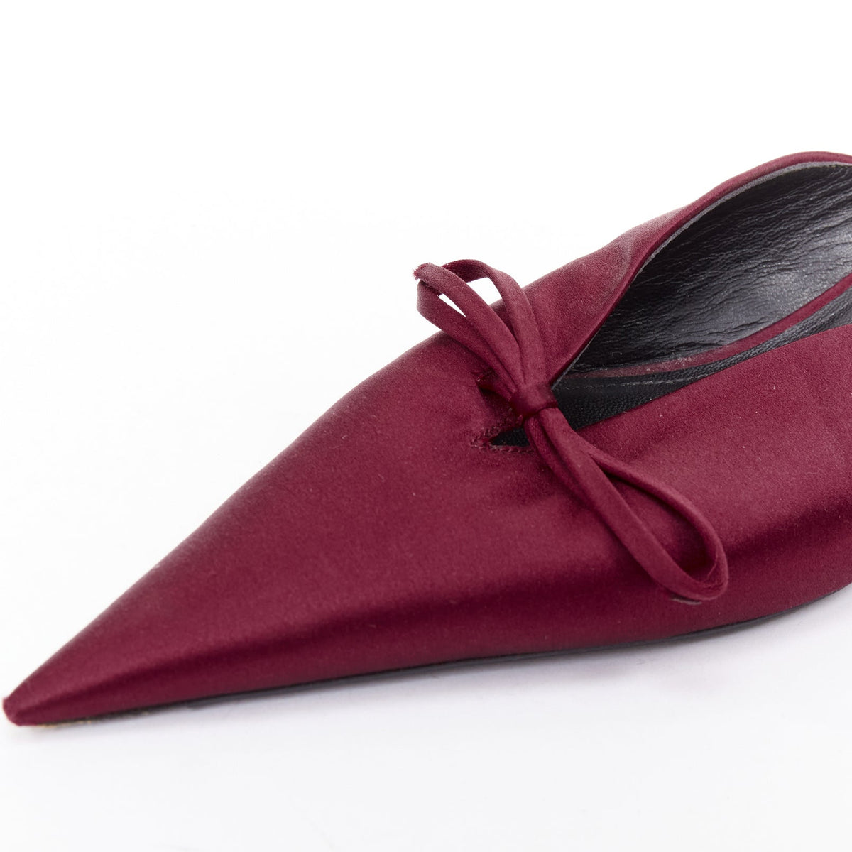 Women's Balenciaga Knife Satin Mules