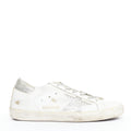 Women's Golden Goose Silver Crystal Sneakers