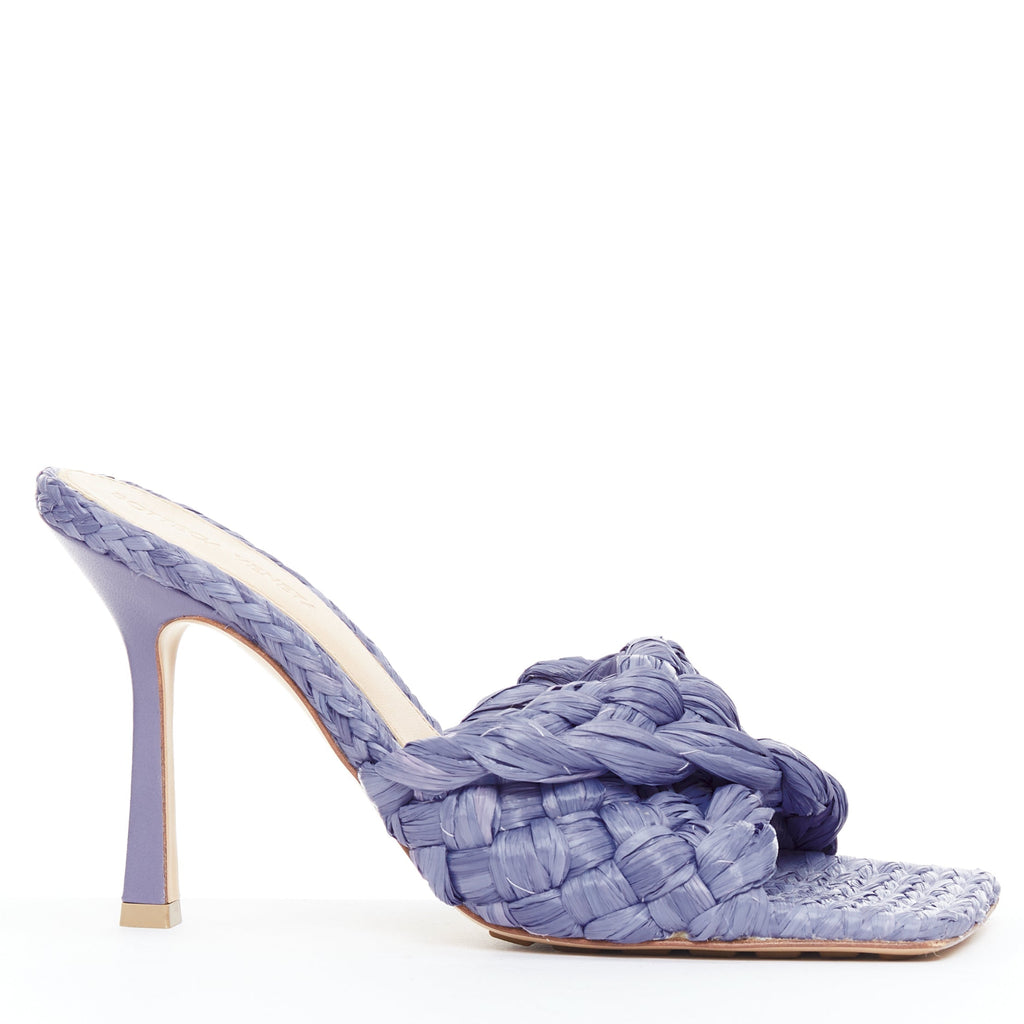 Women's Bottega Veneta Woven Raffia Mule Sandal
