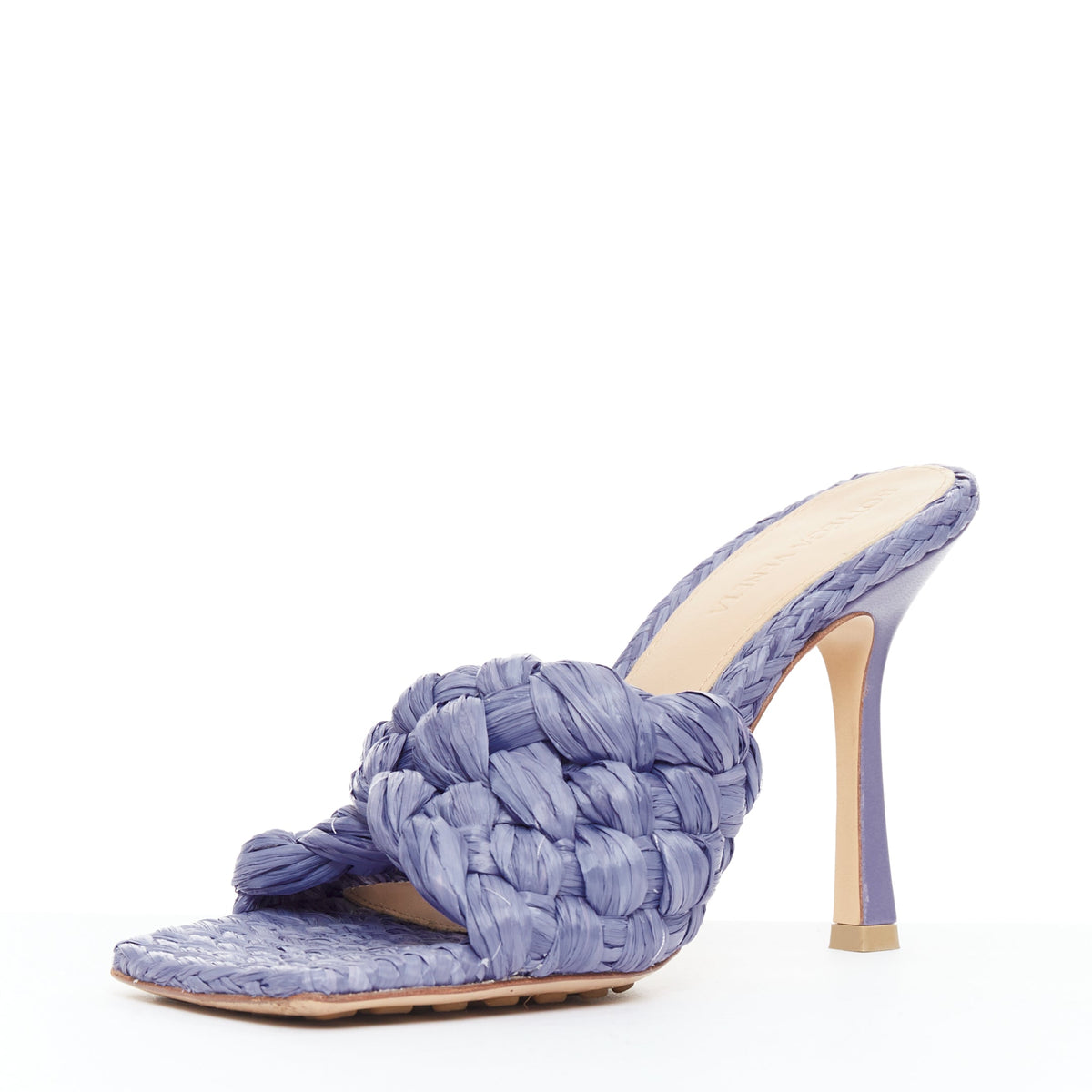 Women's Bottega Veneta Woven Raffia Mule Sandal