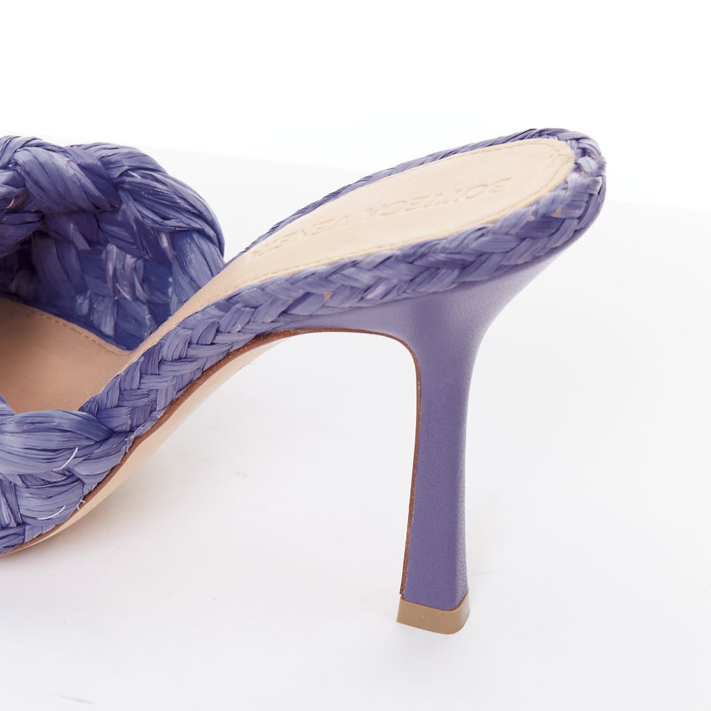 Women's Bottega Veneta Woven Raffia Mule Sandal
