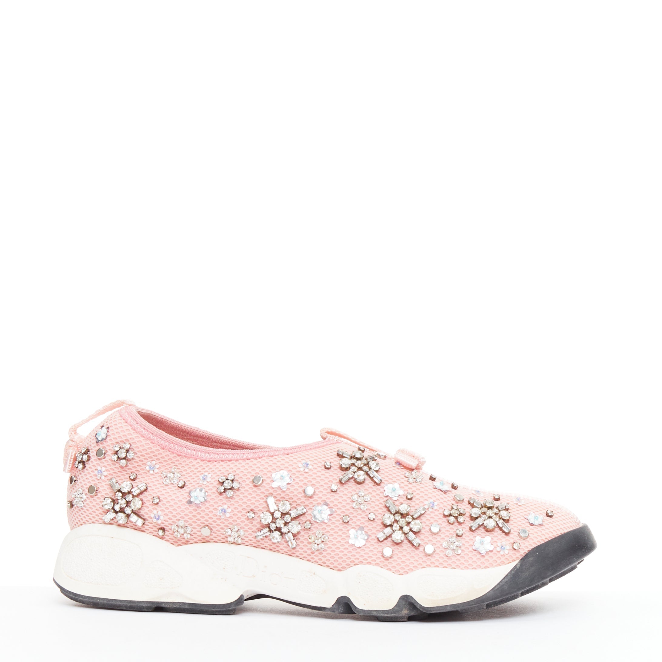 Women's Christian Dior Embellished Dad Sneakers
