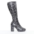 Women's Chanel 2023 Dotted Logo Tall Boots