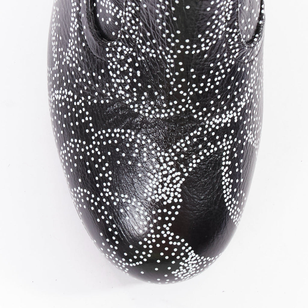 Women's Chanel 2023 Dotted Logo Tall Boots