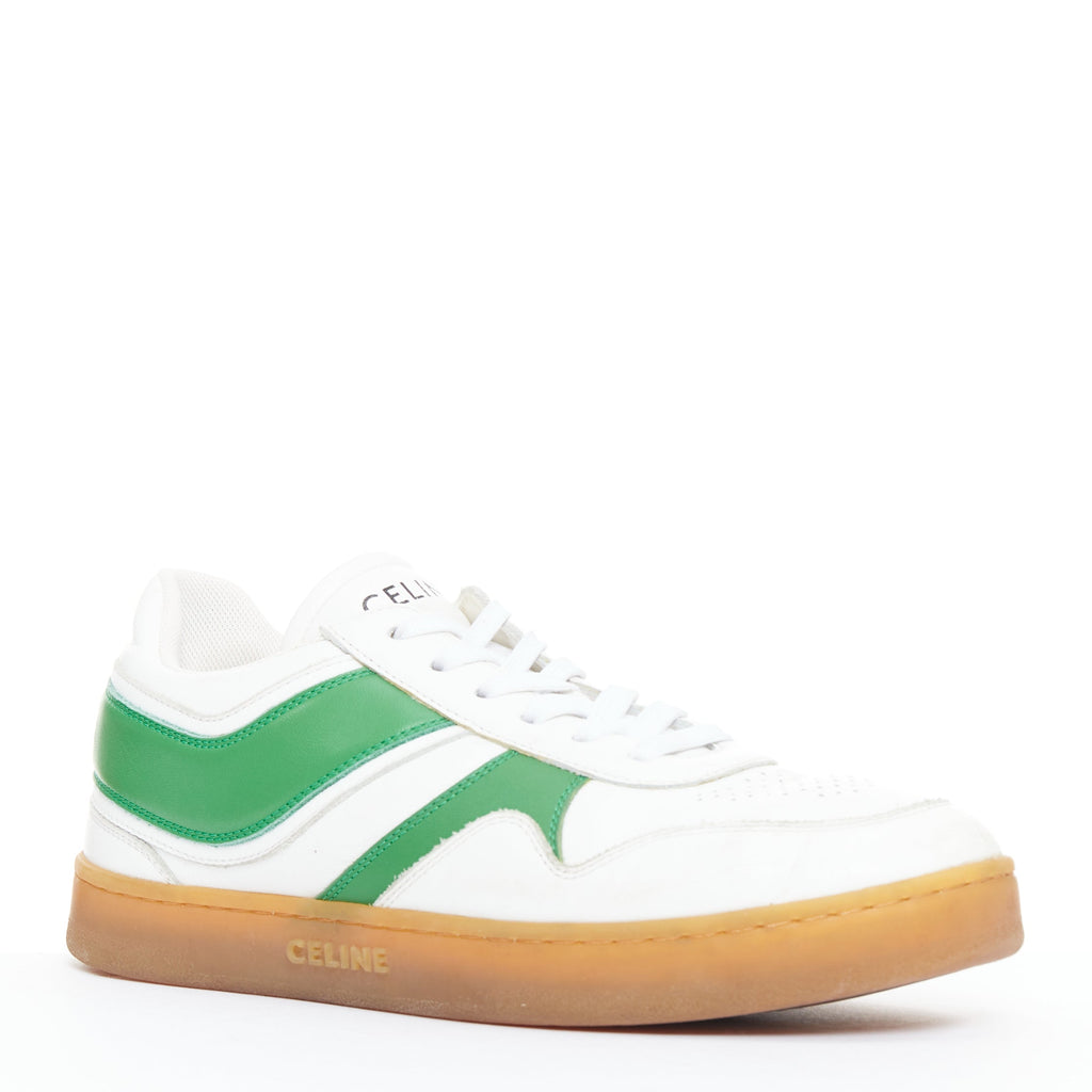 Women's Celine Leather Low Top Sneakers