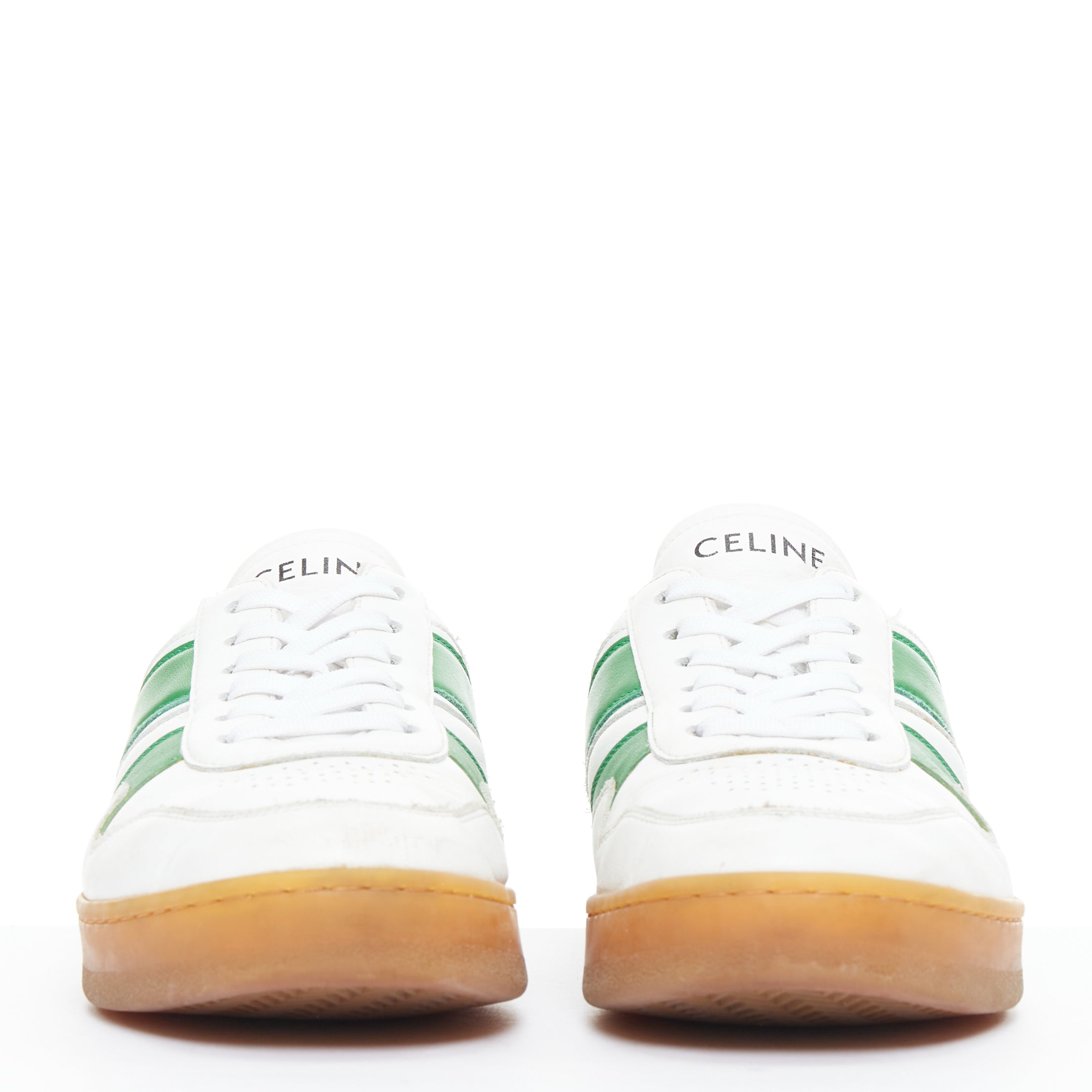 Women's Celine Leather Low Top Sneakers