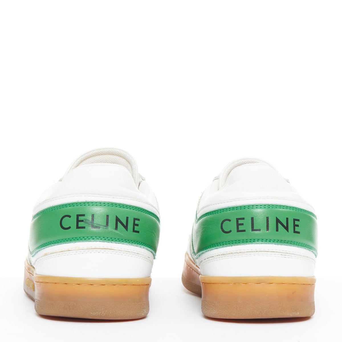 Women's Celine Leather Low Top Sneakers