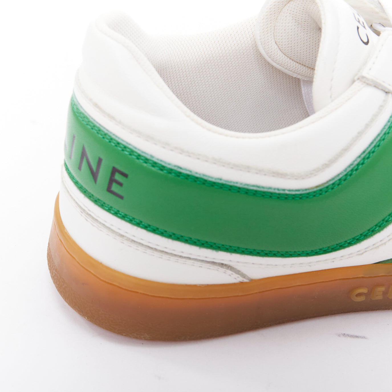Women's Celine Leather Low Top Sneakers