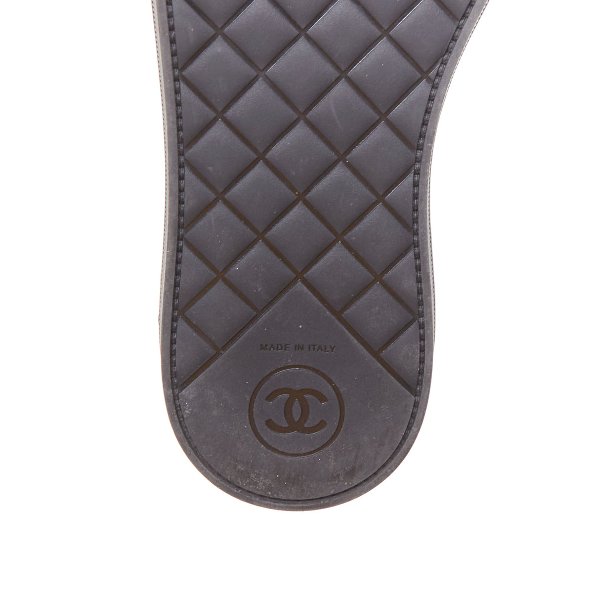 Women's Chanel Canvas Pearl Trim Oxfords
