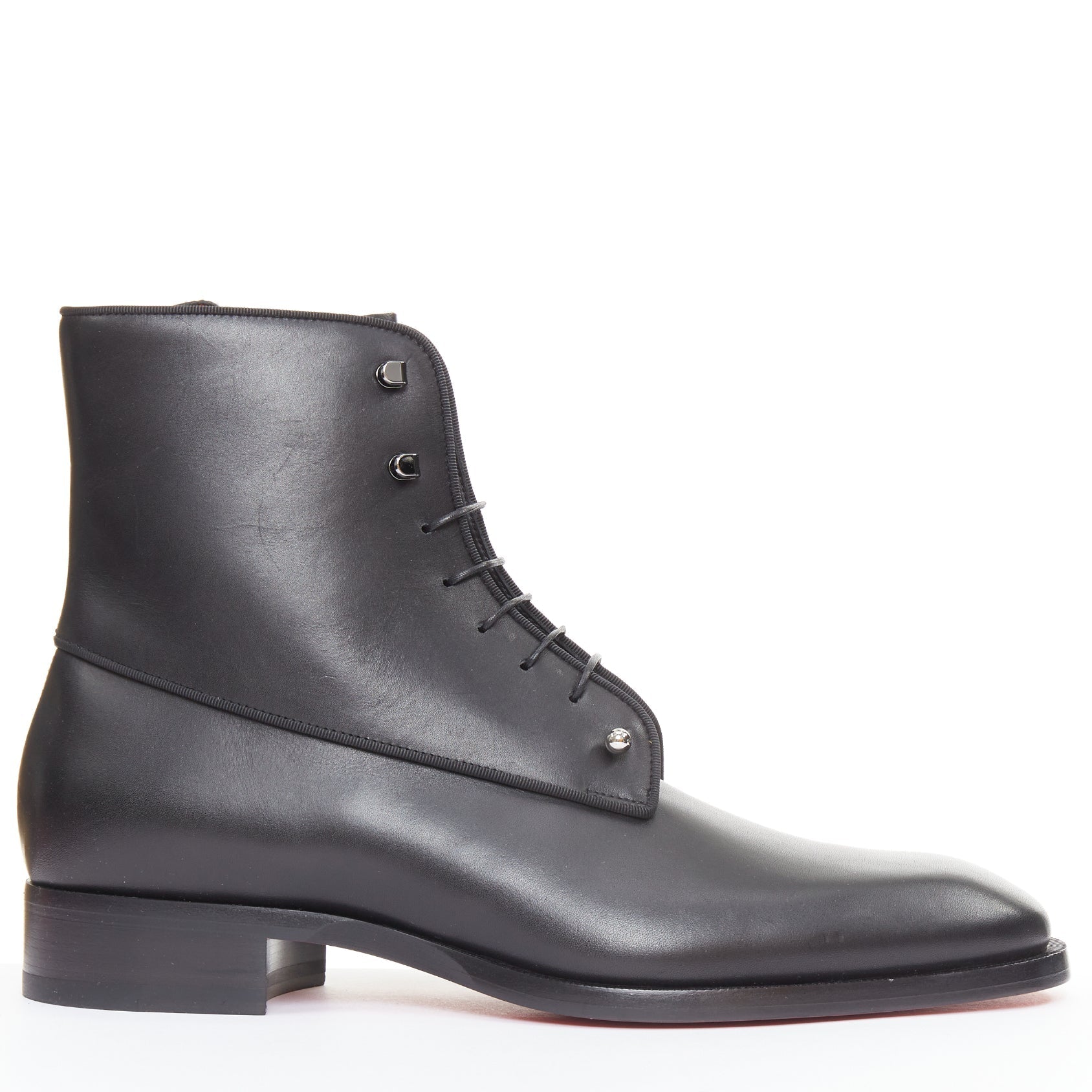 Men's Christian Louboutin Leather Boots