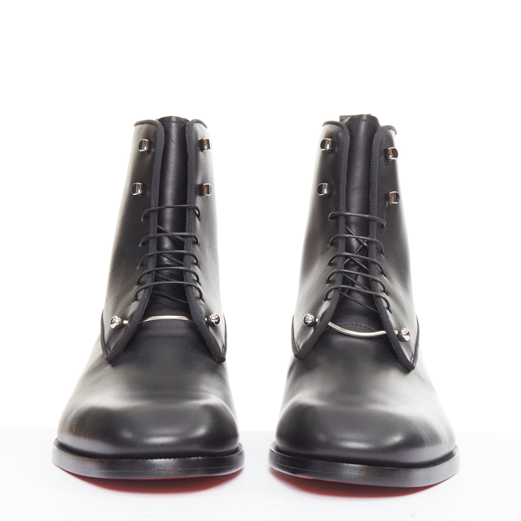 Men's Christian Louboutin Leather Boots