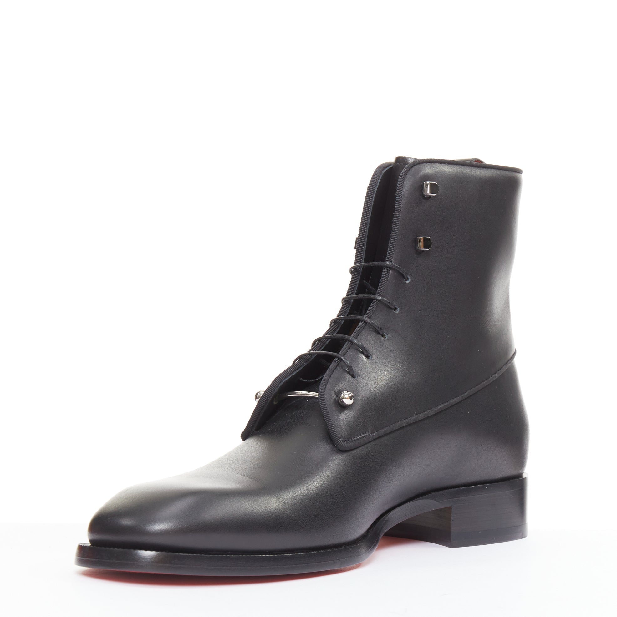 Men's Christian Louboutin Leather Boots
