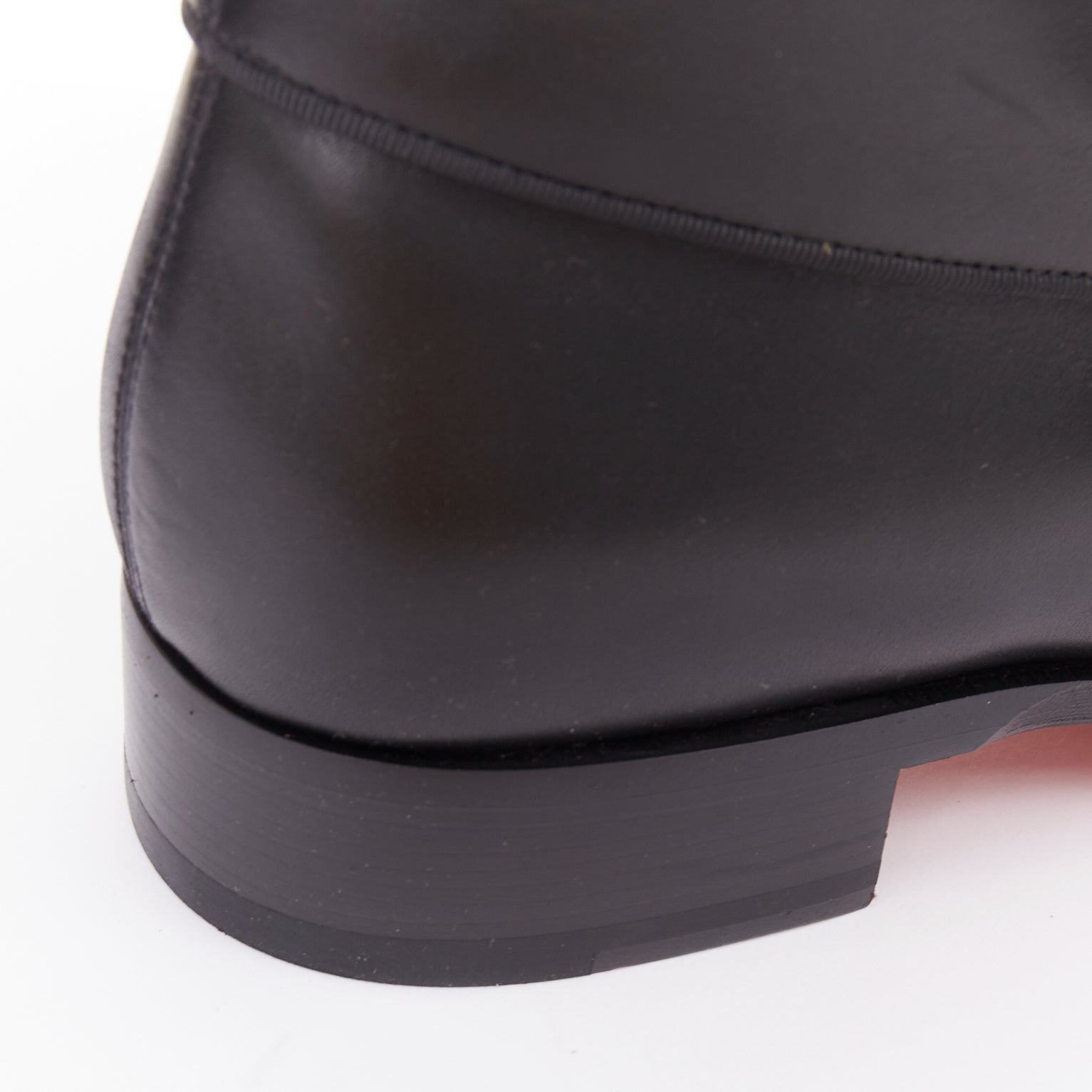 Men's Christian Louboutin Leather Boots