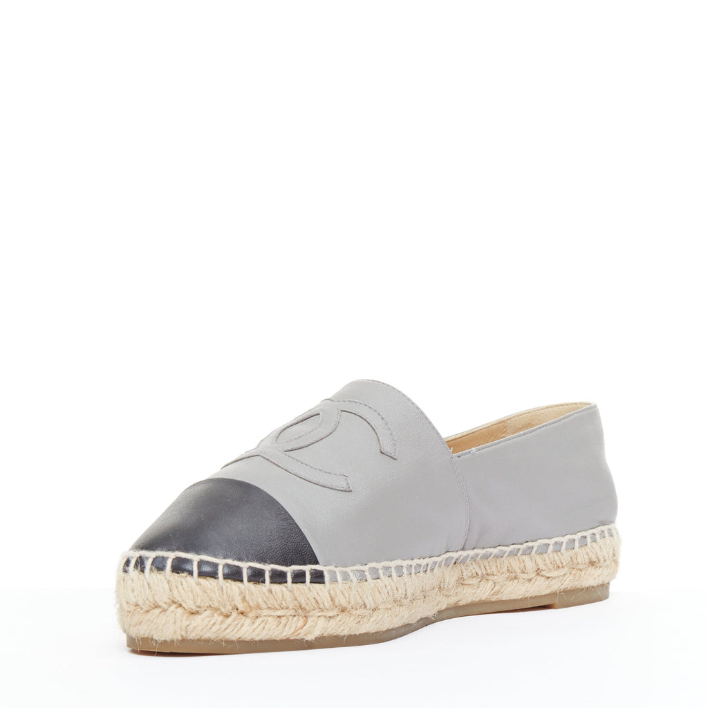 Women's Chanel Lambskin Leather Espadrilles