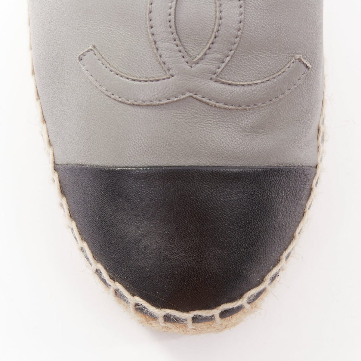 Women's Chanel Lambskin Leather Espadrilles