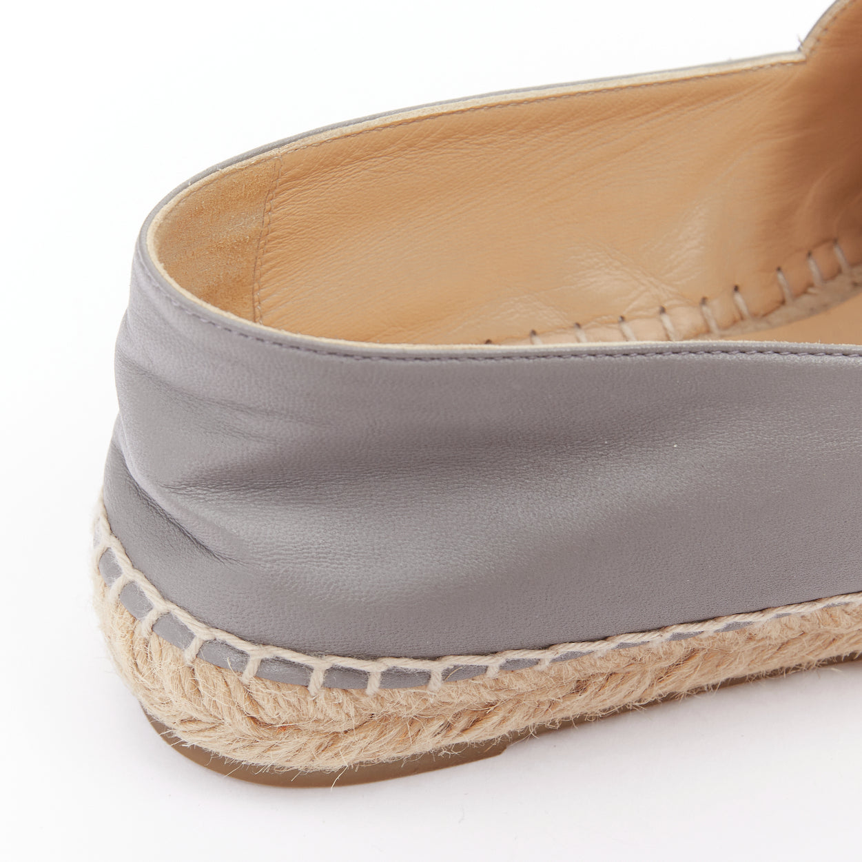 Women's Chanel Lambskin Leather Espadrilles