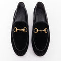 Women's Gucci Jordaan Velvet Horsebit Loafers