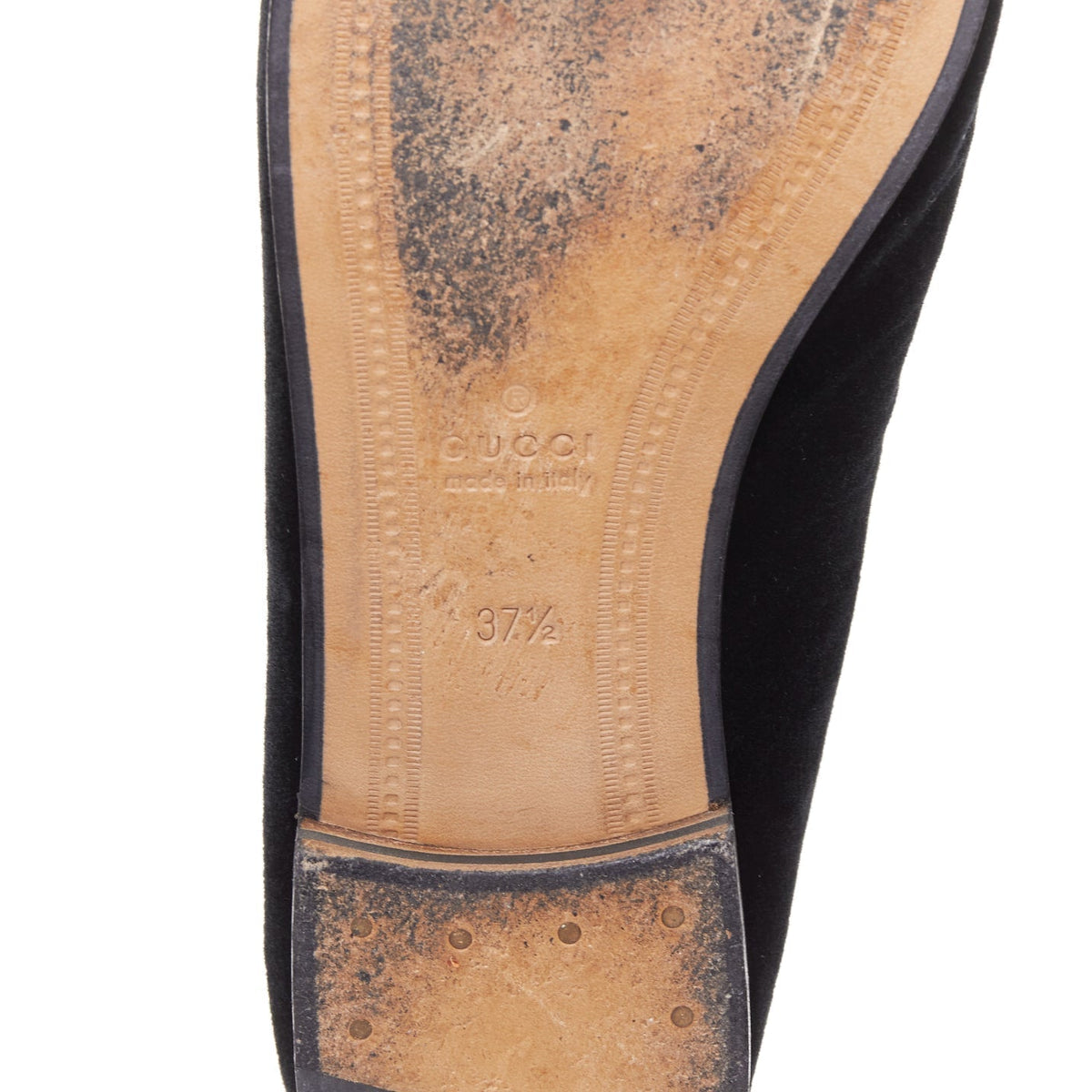 Women's Gucci Jordaan Velvet Horsebit Loafers