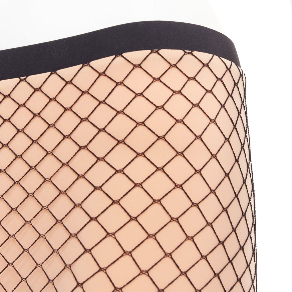 Men's Balenciaga Pantashoes Fishnet Boots