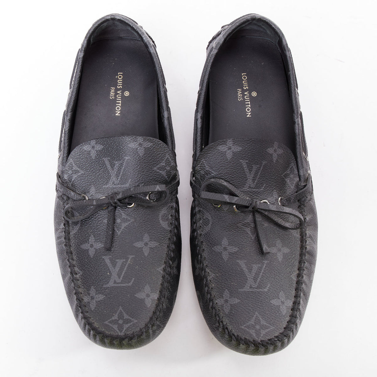 Men's Louis Vuitton Monogram Canvas Mocassins