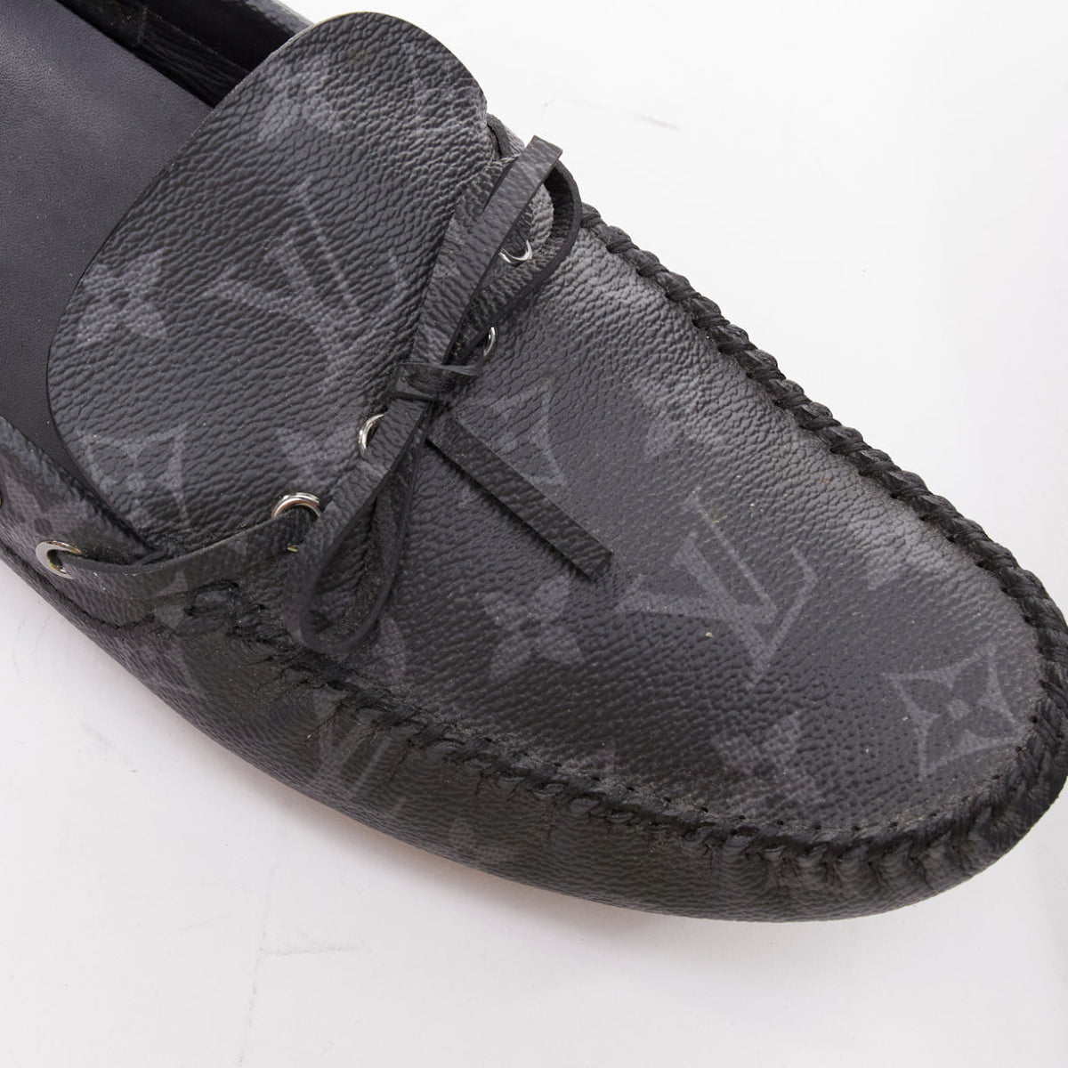 Men's Louis Vuitton Monogram Canvas Mocassins