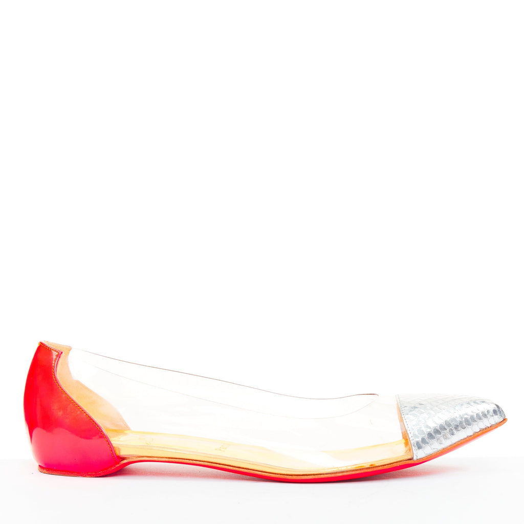 Women's Christian Louboutin 2013 Neon Ballet Shoes