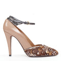 Women's Valentino 2011 Runway Feather Print Pony Hair