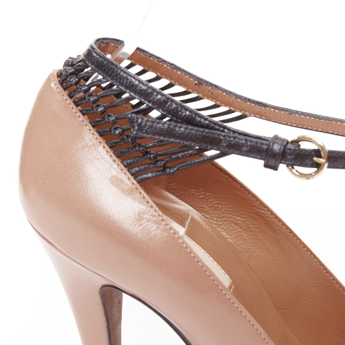 Women's Valentino 2011 Runway Feather Print Pony Hair