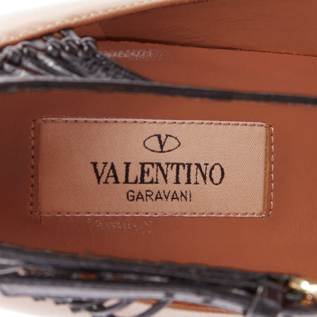 Women's Valentino 2011 Runway Feather Print Pony Hair