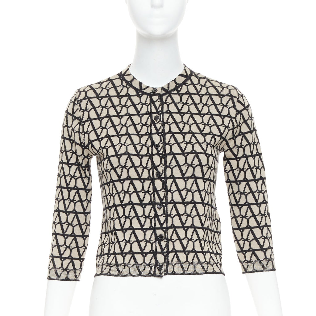 Men's Valentino 2023 Toile Iconographe Cardigan