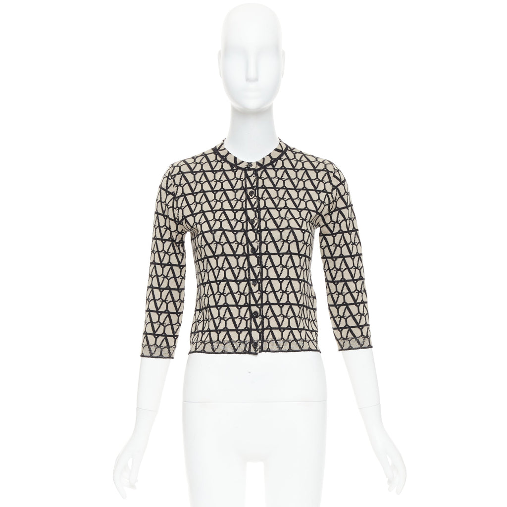 Men's Valentino 2023 Toile Iconographe Cardigan