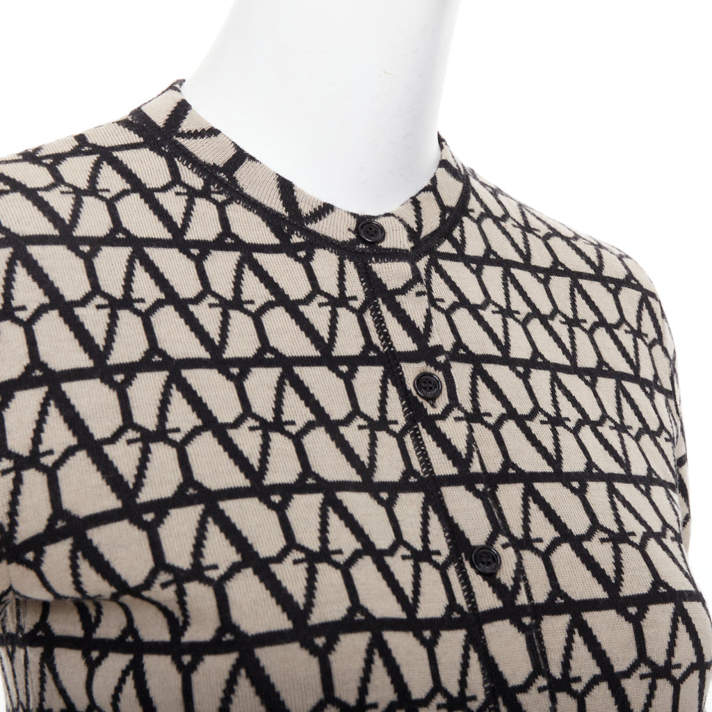 Men's Valentino 2023 Toile Iconographe Cardigan