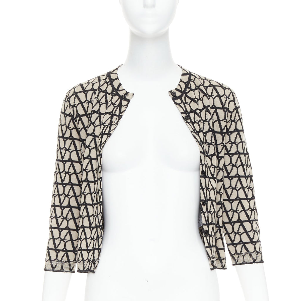 Men's Valentino 2023 Toile Iconographe Cardigan