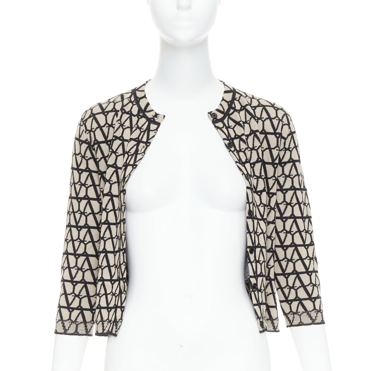 Men's Valentino 2023 Toile Iconographe Cardigan