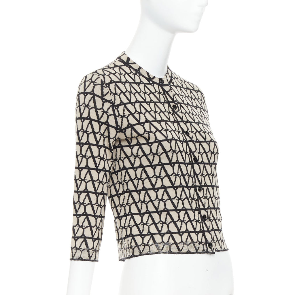 Men's Valentino 2023 Toile Iconographe Cardigan