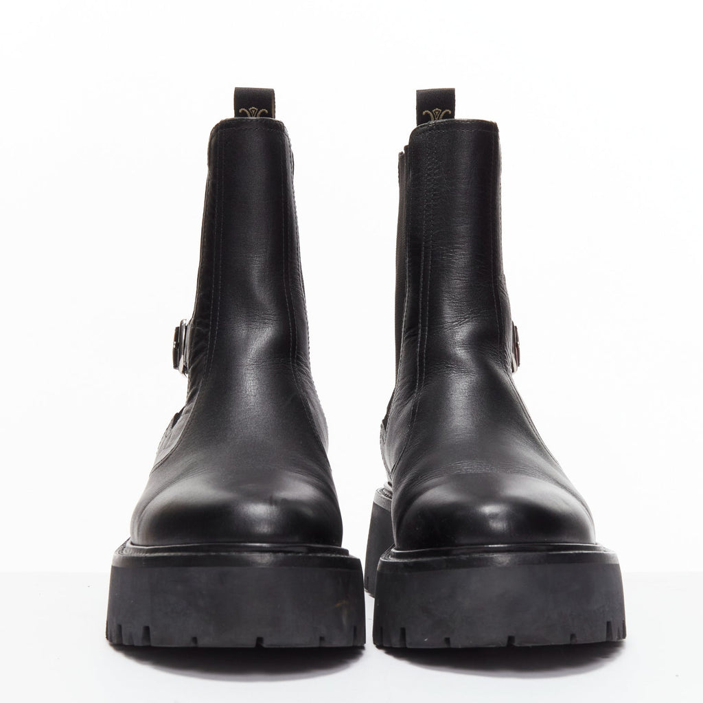Women's Celine Chelsea Leather Biker Boots