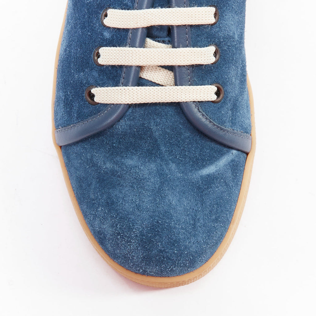 Men's Bottega Veneta Suede Woven Sneakers
