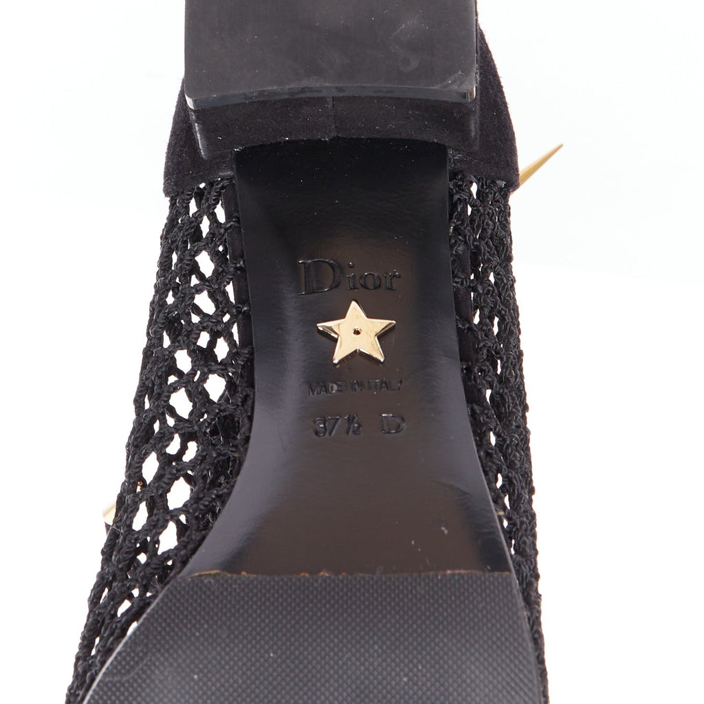 Women's Christian Dior Suede Lace Up Boots