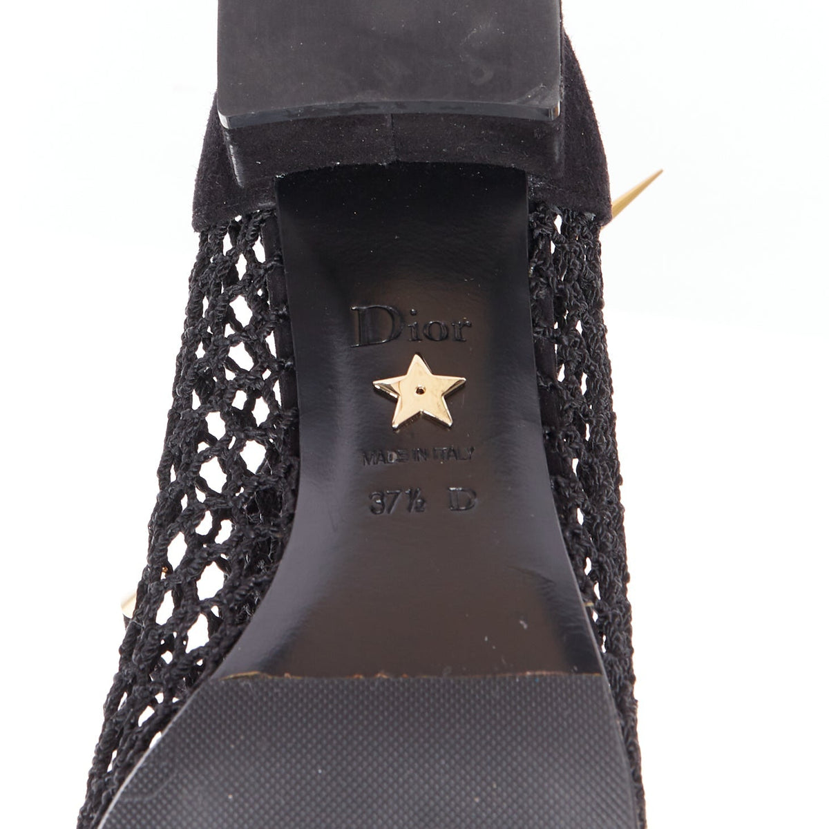 Women's Christian Dior Suede Lace Up Boots